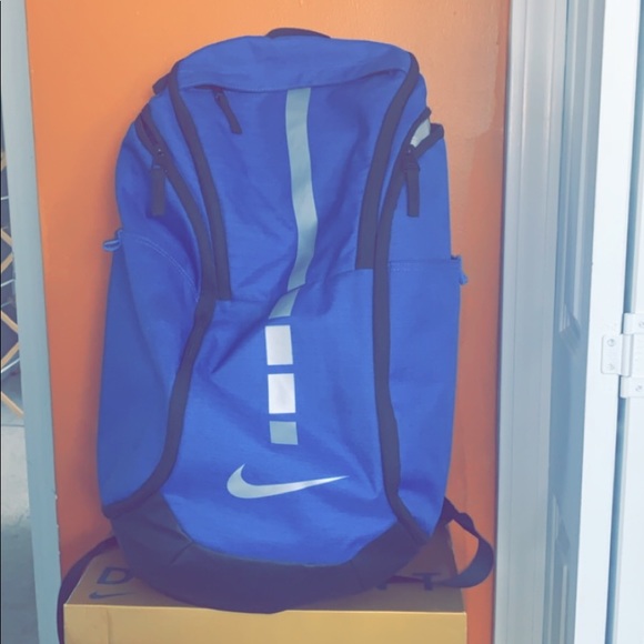 blue nike elite bag
